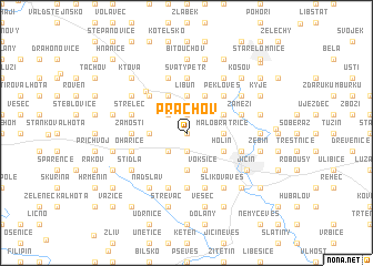 map of Prachov