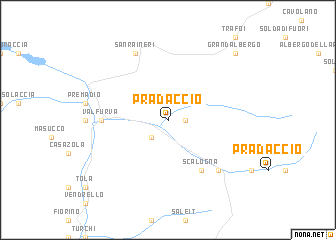 map of Pradaccio