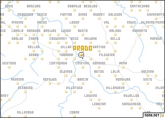 map of Prado