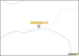 map of Prairie City