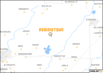 map of Prairietown