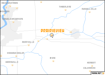 map of Prairie View