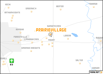 map of Prairie Village