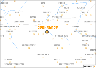 map of Pramsdorf