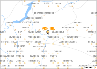 map of Pranal