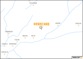 map of Pranchão