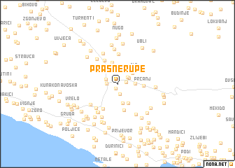 map of Prasne Rupe