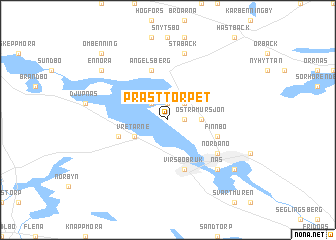 map of Prästtorpet