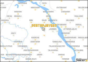 map of Pratāp Jaysen