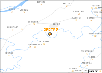 map of Prater