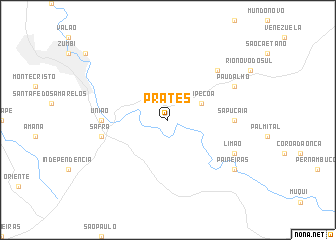 map of Prates