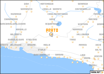 map of Prato