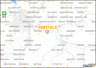 map of Pratteln