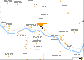map of Pratt