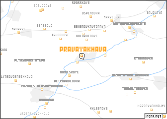 map of Pravaya Khava