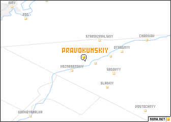 map of Pravokumskiy