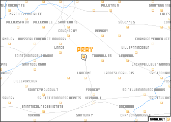 map of Pray