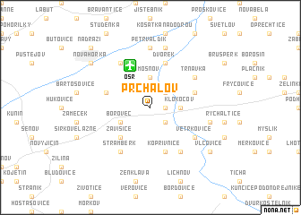 map of Prchalov