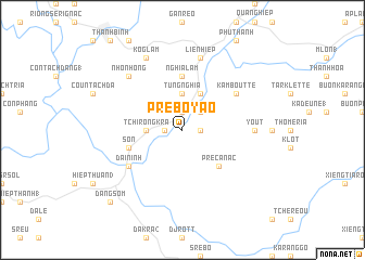 map of Pré Boyao