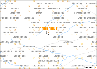 map of Prebrout