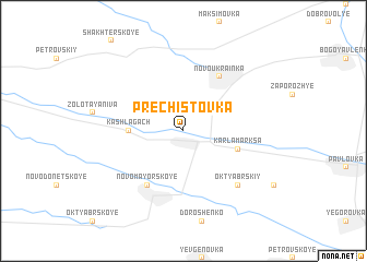 map of Prechistovka