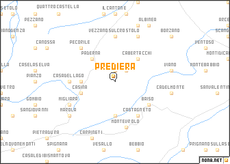 map of Prediera