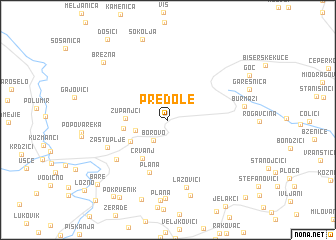 map of Predole