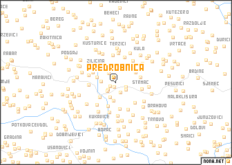 map of Predrobnica