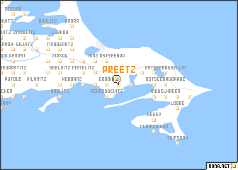 map of Preetz