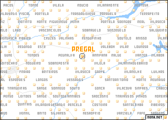 map of Pregal