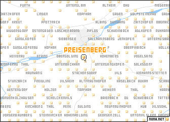 map of Preisenberg