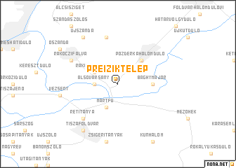 map of Preiziktelep