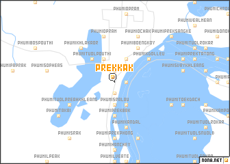 map of Prêk Kák