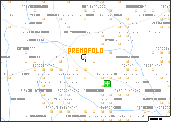 map of Prémafolo