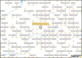 map of Premeusel