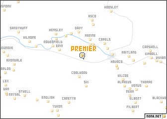 map of Premier