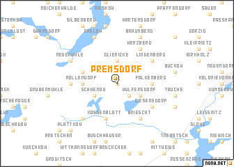 map of Premsdorf