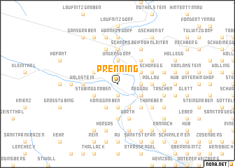 map of Prenning