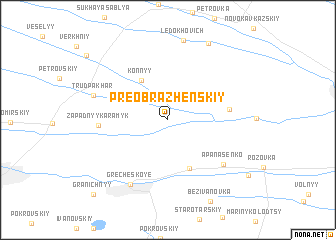 map of (( Preobrazhenskiy ))