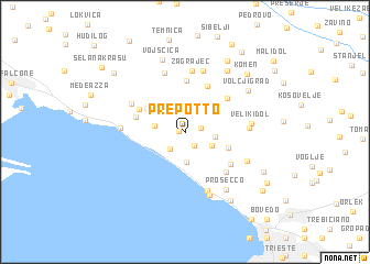 map of Prepotto