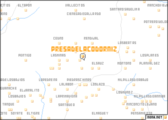 map of Presa de la Codorniz