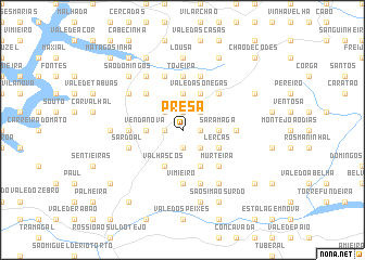 map of Presa