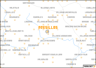 map of Presillas