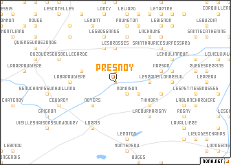 map of Presnoy