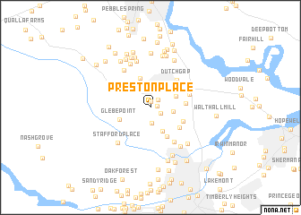 map of Preston Place