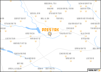 map of Presyak