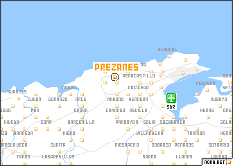 map of Prezanes