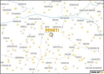 map of Prhati