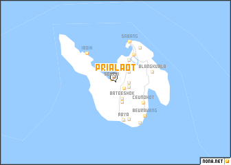 map of Prialaot