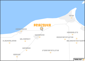 map of Priazovka